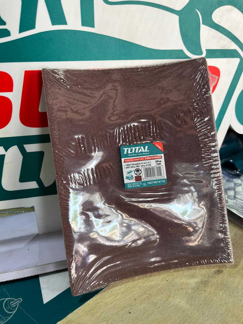 KIT DE LIJA RECTANGULAR 5PZ TAC74914122